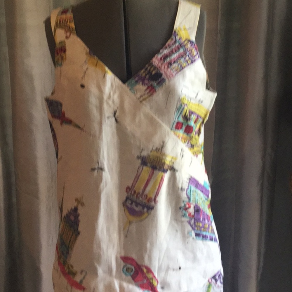 Cool comfy Medium skirt and top cotton/linen set